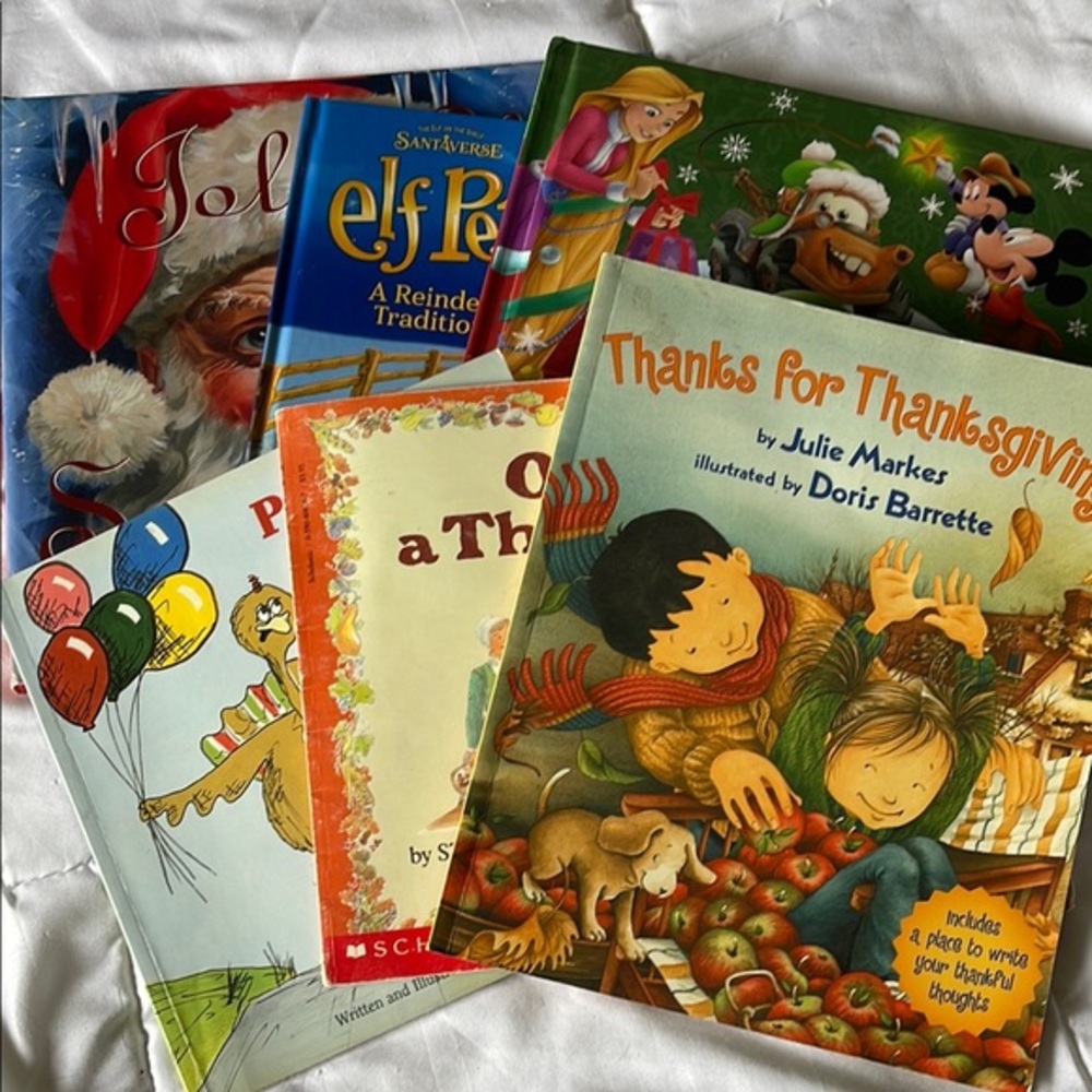 Children's Holiday and Thanksgiving Books Set